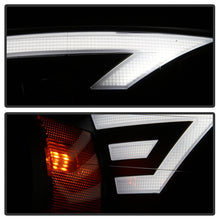 Load image into Gallery viewer, xTune 15-17 Ford F-150 DRL LED Light Bar Projector Headlights - Black Smoke (PRO-JH-FF15015-LB-BSM)

