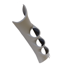 Load image into Gallery viewer, Autometer 10-12 Dodge Ram 52mm Taupe Triple Pillar Pod
