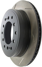Load image into Gallery viewer, StopTech Power Slot 01-07 Toyota Sequoia/03-09 4 Runner / 03-09 Lexus GX470 Slotted Right Rr Rotor
