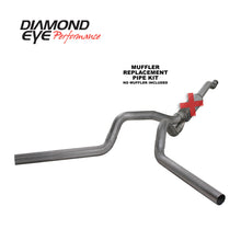 Load image into Gallery viewer, Diamond Eye KIT 4in CB MFLR RPLCMENT PIPE DUAL SS: 03-07 FORD 6.0L F250/F350
