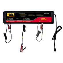 Load image into Gallery viewer, Autometer 120V 3 Station Automated Multi Battery Charging Station 5 Amps per Station
