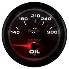 Load image into Gallery viewer, Autometer Phantom II 2 5/8in 140-300 Degree F Short Sweep Electronic Oil Temperature Gauge
