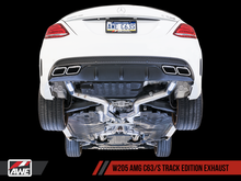 Load image into Gallery viewer, AWE Tuning Mercedes-Benz W205 AMG C63/S Coupe Track Edition Exhaust System (no tips)
