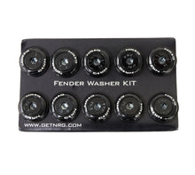 Load image into Gallery viewer, NRG Fender Washer Kit w/Color Matched M6 Bolt Rivets For Plastic (Black) - Set of 10

