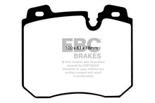 Load image into Gallery viewer, EBC 90-95 BMW 750iL 5.0 (E32) Redstuff Front Brake Pads
