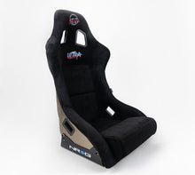 Load image into Gallery viewer, NRG FRP Bucket Seat ULTRA Edition - Large (Black Alcantara/Gold Glitter Back)
