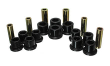 Load image into Gallery viewer, Energy Suspension 99-04 Ford F-350 2wd/F-250 SD 4wd/F-350 4wd Black Rear Leaf Spring Bushing Set
