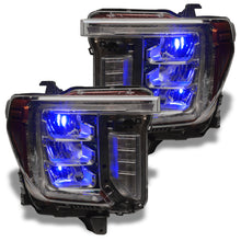 Load image into Gallery viewer, Oracle 19-21 Silverado/Sierra 1500 RGB Demon Eye Headlight Upgrade Kit - ColorSHIFT w/o Controller
