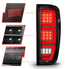 Load image into Gallery viewer, Anzo 19-23 GMC Sierra 1500/2500HD/3500HD Black Replacement Full LED Bar Tail Light
