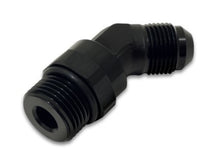 Load image into Gallery viewer, Vibrant -10AN Male to Male -10AN Straight Cut 45 Degree Adapter Fitting - Anodized Black
