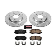 Load image into Gallery viewer, Power Stop 10-11 Kia Soul Front Z23 Evolution Sport Brake Kit
