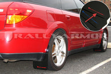Load image into Gallery viewer, Rally Armor 05-09 Subaru Legacy GT / Outback Black UR Mud Flap w/ Red Logo
