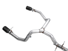 Load image into Gallery viewer, AWE Tuning 4th Gen GM 1500 5.3L 0FG Catback Split Rear Exit (Flat Bumper) - Dual Diamond Tips
