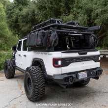 Load image into Gallery viewer, Go Rhino Xplor Flash Series Sgl Multi Function LED Light Bar (Track Mount) 20in. - Blk
