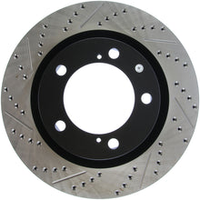 Load image into Gallery viewer, StopTech 07-09 Toyota Tundra / 08-09 Toyota Sequoia Front Right Slotted &amp; Drilled Rotor
