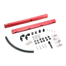 Load image into Gallery viewer, BBK 97-04 GM LS1 High Flow Billet Aluminum Fuel Rail Kit
