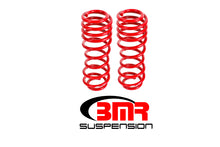 Load image into Gallery viewer, BMR 05-14 S197 Mustang GT/GT500 Rear Handling Version Lowering Springs - Red
