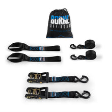 Load image into Gallery viewer, Mishimoto Heavy-Duty Ratchet Tie-Down Kit (2-Pack) - Black
