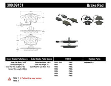 Load image into Gallery viewer, StopTech Performance 1/05-09 Audi A4/A4 Quattro Front Brake Pads

