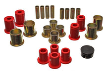 Load image into Gallery viewer, Energy Suspension 91-96 Buick LeSabre / 90-94 Chevy Astro Red Front Lower and Upper Control Arm Bush
