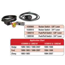 Load image into Gallery viewer, BD Diesel Rocker Switch Kit Exhaust Brake - 3/4in Manual Lever
