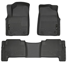 Load image into Gallery viewer, Husky Liners 2011 Infiniti QX56 WeatherBeater Combo Black Floor Liners
