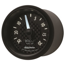 Load image into Gallery viewer, Autometer GT Series 52mm Mechanicl 30 In Hg/20 psi Vacuum/Boost Gauge
