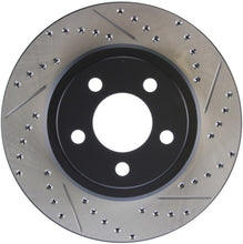 Load image into Gallery viewer, StopTech 05-09 Chrysler 300 (5.7L V8 exc SRT-8) Rear Left Slotted &amp; Drilled Rotor
