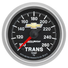 Load image into Gallery viewer, Autometer Performance Parts 52mm 100-260 Deg F Trans Temp COPO Camaro Gauge Pack
