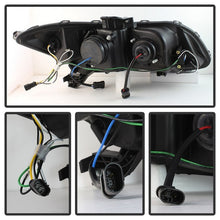 Load image into Gallery viewer, Spyder 12-14 Honda Civic (Excl. 2014 Coupe) Projector Headlights Lgtbr DRL Black PRO-YD-HC12-DRL-BK
