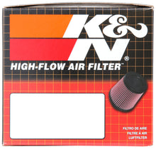 Load image into Gallery viewer, K&amp;N Filter Universal Rubber Filter Oval Tapered 4in Base O/S L x 3.5in Top O/S L x 2.75in H

