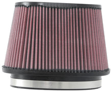 Load image into Gallery viewer, K&amp;N Universal Rubber Filter 6.25in x 4in Oval FLG / 7.375in x 5.5in Base / 6.25in x 4in Top / 5in H
