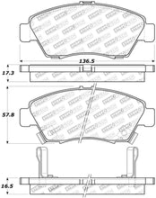Load image into Gallery viewer, StopTech Performance 02-06 Acura RSX Type S / 93-95 Civic Coupe / 04-05 Civic Si / 93-97 Civic Del
