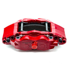 Load image into Gallery viewer, Alcon 07+ Jeep JK w/ 6x5.5in Hub 357x32mm Rotor 4-Piston Red Calipers Front Brake Upgrade Kit
