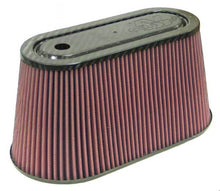 Load image into Gallery viewer, K&amp;N Universal Air Filter with Carbon Fiber Top &amp; Base-6in Base O/S W x 3.938in Top O/S W x 6in H
