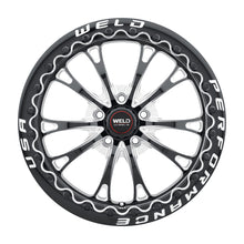 Load image into Gallery viewer, Weld S908 18X10 Belmont Drag Beadlock 5X114.3 ET50 BS7.50 Gloss Black MIL Dia 78.1
