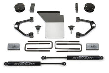 Load image into Gallery viewer, Fabtech 14-18 GM K1500 w/OE Alum. UCA 4in Budget UCA System w/Rear Stealth Shocks
