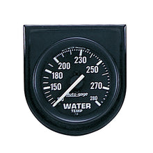 Load image into Gallery viewer, Autometer AutoGage 52.4mm Mechanical 100-280 Deg F Water Temp Gauge - Black
