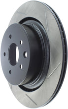 Load image into Gallery viewer, StopTech Power Slot 07-08 Infiniti G35 2WD Sport Sedan / 08-09 G37 SportStop Slotted Rear Left Roto

