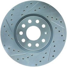 Load image into Gallery viewer, StopTech Select Sport 06-17 Volkswagen Jetta Slotted &amp; Drilled Front Right Rotor
