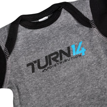 Load image into Gallery viewer, Turn 14 Distribution Baby Onesie - Grey
