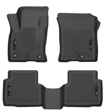 Load image into Gallery viewer, Husky Liners 20-21 Ford Escape All Models Exc Hybrid Weatherbeater Front and 2nd Seat Liners - BLK
