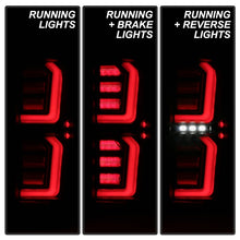 Load image into Gallery viewer, Spyder GMC Sierra 19-20 Incandescent Bulb Model Only LED Tail Lights - Black ALT-YD-GS19-LED-BK
