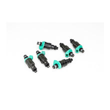 Load image into Gallery viewer, DeatschWerks Universal 350cc Low Impedance 11mm Upper Injector - Set of 6
