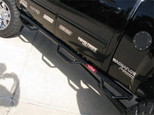 Load image into Gallery viewer, N-Fab Nerf Step 07-13 Chevy-GMC 1500 Crew Cab 5.7ft Bed - Gloss Black - Bed Access - 3in
