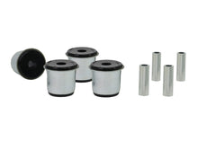 Load image into Gallery viewer, Whiteline Plus 84-01 Jeep Cherokee/93-98 Gr Cherokee/97-06 Wrangler TJ Fr Trailing Arm-Upper Bushing
