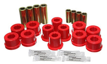 Load image into Gallery viewer, Energy Suspension 87-92 Toyota Supra Red Front Control Arm Bushing Set
