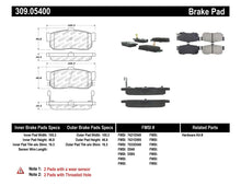 Load image into Gallery viewer, StopTech Performance 91-11/00 Infiniti G20/95-10/00 I30/I35 / 9/90-10/00 Maxima Rear Brake Pads

