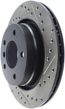 Load image into Gallery viewer, StopTech Power Slot 00 BMW 323 / 01-07 325 / 99-00 328 Series Rear Left Drilled &amp; Slotted Rotor
