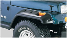 Load image into Gallery viewer, Bushwacker 87-95 Jeep Wrangler Cutout Style Flares 2pc Cutting Optional Not Renegade - Black
